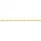 9ct Yellow Gold Hollow Bracelet BR686Acotis Gold JewelleryBR686