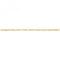 9ct Yellow Gold Hollow Bracelet BR687Acotis Gold JewelleryBR687