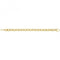 9ct Yellow Gold Hollow Bracelet BR692Acotis Gold JewelleryBR692
