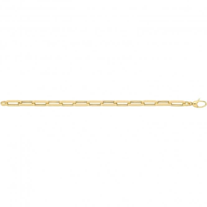 9ct Yellow Gold Hollow Bracelet BR695Acotis Gold JewelleryBR695