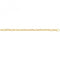 9ct Yellow Gold Hollow Bracelet BR695Acotis Gold JewelleryBR695