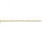 9ct Yellow Gold Hollow Bracelet NK446BAcotis Gold JewelleryNK446B