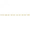 9ct Yellow Gold Hollow Bracelet NK447BAcotis Gold JewelleryNK447B