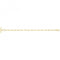 9ct Yellow Gold Hollow Bracelet NK458BAcotis Gold JewelleryNK458B