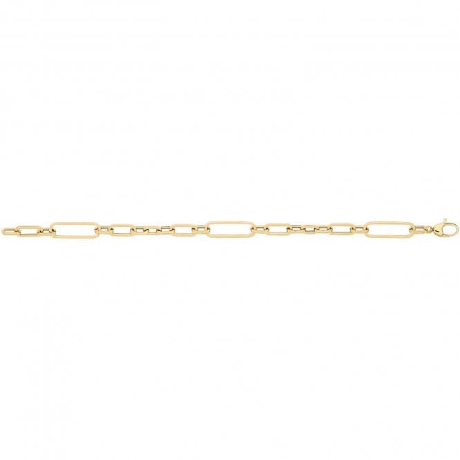 9ct Yellow Gold Hollow Bracelet NK460BAcotis Gold JewelleryNK460B