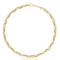 9ct Yellow Gold Hollow Necklace NK445Acotis Gold JewelleryNK445
