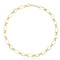 9ct Yellow Gold Hollow Necklace NK447Acotis Gold JewelleryNK447