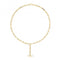 9ct Yellow Gold Hollow Necklace NK450Acotis Gold JewelleryNK450