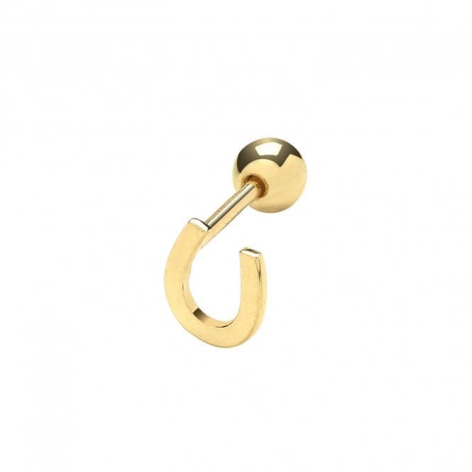 9ct Yellow Gold Horseshoe Cartilage 6mm Post Stud ES1908Acotis Gold JewelleryES1908
