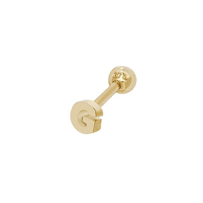 9ct Yellow Gold Initial Cartilage 6mm Post Stud ES940/GAcotis Gold JewelleryES940/G