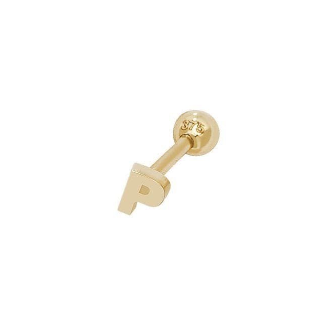 9ct Yellow Gold Initial Cartilage 6mm Post Stud ES940/PAcotis Gold JewelleryES940/P