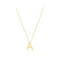 9ct Yellow Gold Initial Necklace NK435/AAcotis Gold JewelleryNK435/A