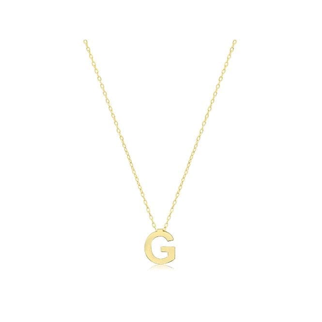 9ct Yellow Gold Initial Necklace NK435/GAcotis Gold JewelleryNK435/G