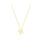 9ct Yellow Gold Initial Necklace NK435/HAcotis Gold JewelleryNK435/H