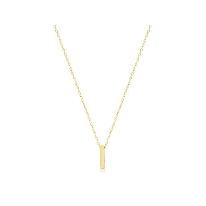 9ct Yellow Gold Initial Necklace NK435/IAcotis Gold JewelleryNK435/I