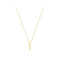 9ct Yellow Gold Initial Necklace NK435/IAcotis Gold JewelleryNK435/I