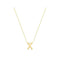 9ct Yellow Gold Initial Necklace NK435/XAcotis Gold JewelleryNK435/X