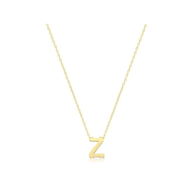 9ct Yellow Gold Initial Necklace NK435/ZAcotis Gold JewelleryNK435/Z