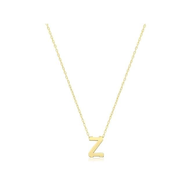 9ct Yellow Gold Initial Necklace NK435/ZAcotis Gold JewelleryNK435/Z