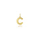 9ct Yellow Gold Initial Pendant PN1069/CAcotis Gold JewelleryPN1069/C