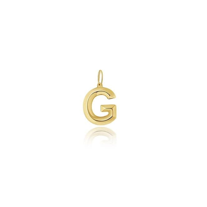 9ct Yellow Gold Initial Pendant PN1069/GAcotis Gold JewelleryPN1069/G