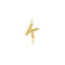 9ct Yellow Gold Initial Pendant PN1069/KAcotis Gold JewelleryPN1069/K