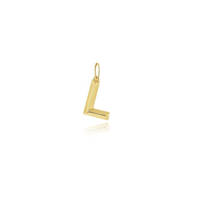 9ct Yellow Gold Initial Pendant PN1069/LAcotis Gold JewelleryPN1069/L