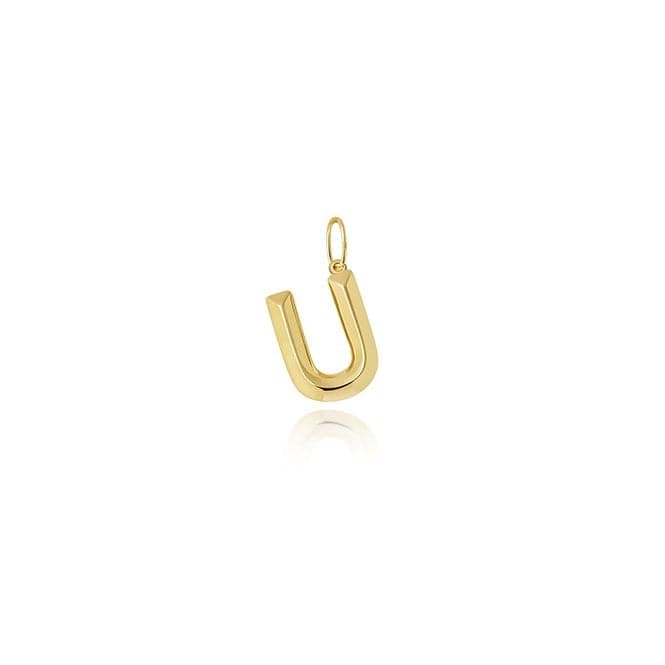 9ct Yellow Gold Initial Pendant PN1069/UAcotis Gold JewelleryPN1069/U