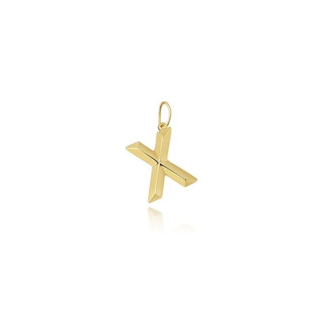 9ct Yellow Gold Initial Pendant PN1069/XAcotis Gold JewelleryPN1069/X