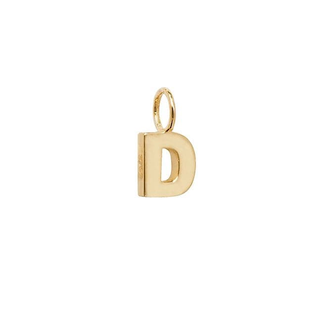 9ct Yellow Gold Initial Pendant PN1070/DAcotis Gold JewelleryPN1070/D