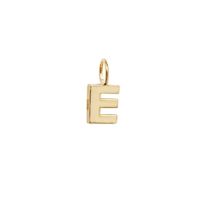 9ct Yellow Gold Initial Pendant PN1070/EAcotis Gold JewelleryPN1070/E