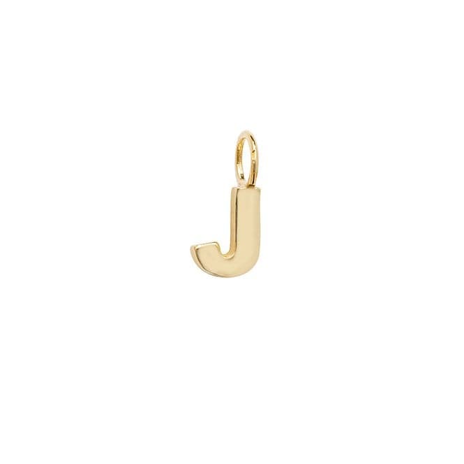 9ct Yellow Gold Initial Pendant PN1070/JAcotis Gold JewelleryPN1070/J