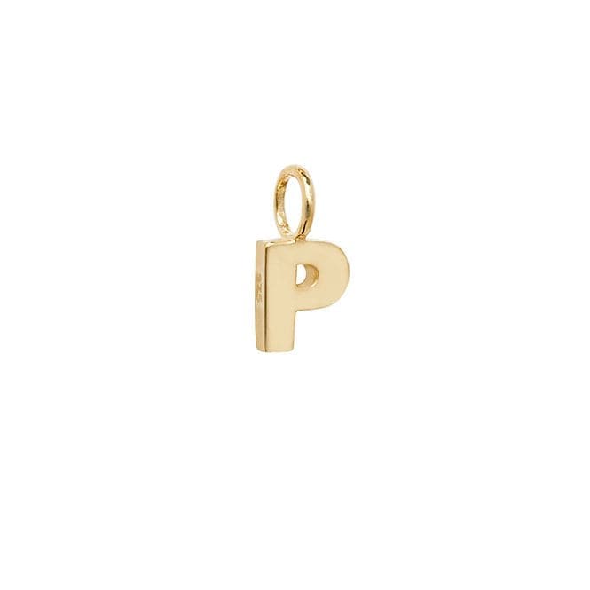 9ct Yellow Gold Initial Pendant PN1070/PAcotis Gold JewelleryPN1070/P