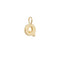 9ct Yellow Gold Initial Pendant PN1070/QAcotis Gold JewelleryPN1070/Q