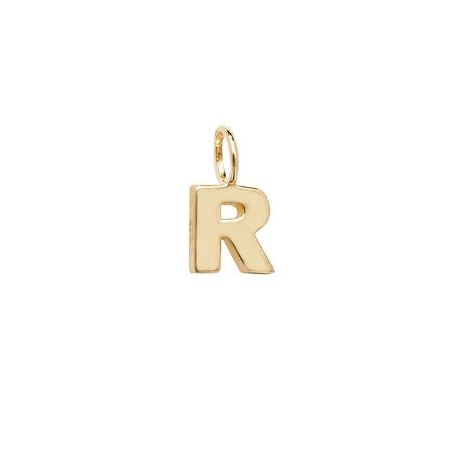 9ct Yellow Gold Initial Pendant PN1070/RAcotis Gold JewelleryPN1070/R