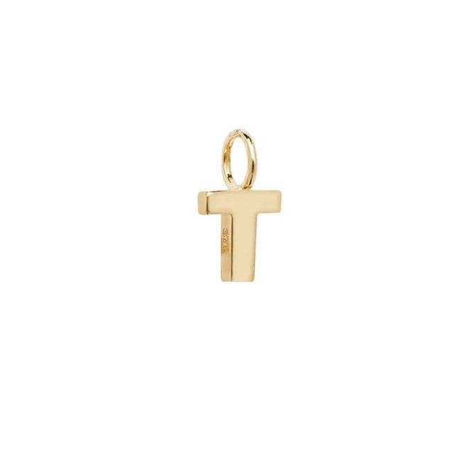 9ct Yellow Gold Initial Pendant PN1070/TAcotis Gold JewelleryPN1070/T