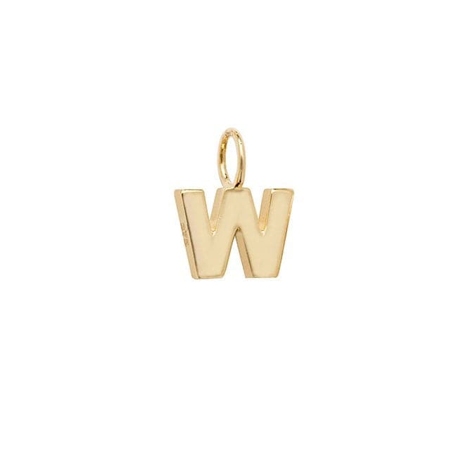 9ct Yellow Gold Initial Pendant PN1070/WAcotis Gold JewelleryPN1070/W