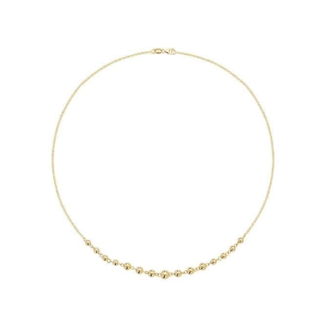 9ct Yellow Gold Ladies 16 Inch Necklet NK366Acotis Gold JewelleryNK366