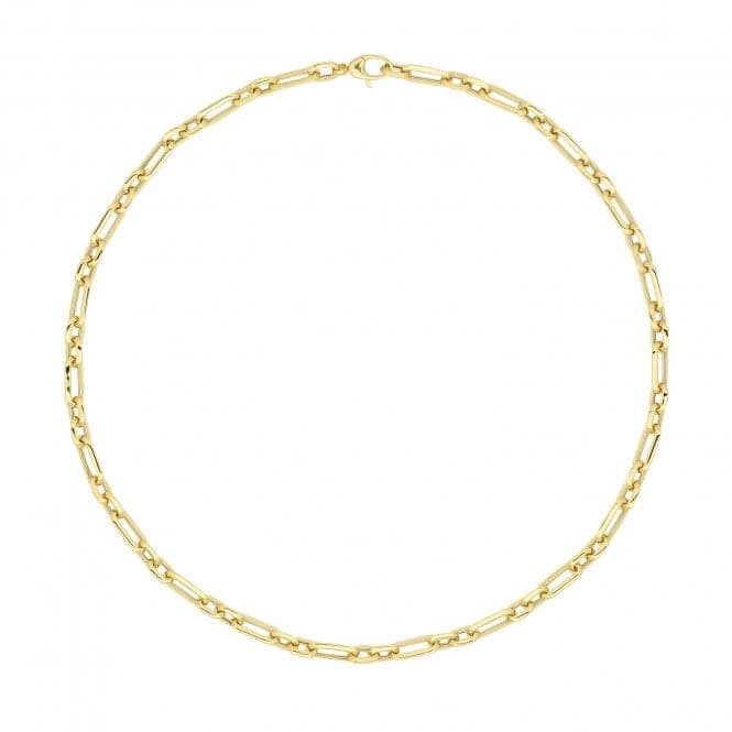 9ct Yellow Gold Ladies 18" Fancy Necklet NK410Acotis Gold JewelleryNK410