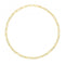 9ct Yellow Gold Ladies 18" Paperclip Necklet NK414Acotis Gold JewelleryNK414