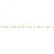 9ct Yellow Gold Ladies 7.5 Inch Dc Bracelet NK084BAcotis Gold JewelleryNK084B