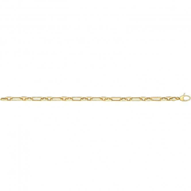 9ct Yellow Gold Ladies 7.5 Inches Fancy Bracelet BR564Acotis Gold JewelleryBR564