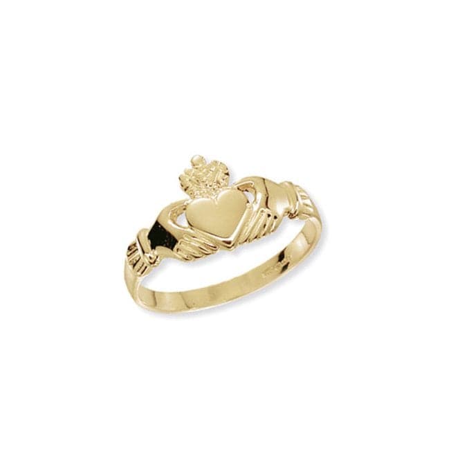 9ct Yellow Gold Ladies Claddagh Ring RN220Acotis Gold JewelleryRN220/I