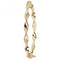 9ct Yellow Gold Ladies Dc Hinged Bangle BN374Acotis Gold JewelleryBN374