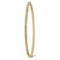 9ct Yellow Gold Ladies Dc Hinged Bangle BN382Acotis Gold JewelleryBN382