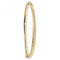 9ct Yellow Gold Ladies Hinged Bangle BN084Acotis Gold JewelleryBN084