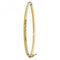 9ct Yellow Gold Ladies Hinged Bangle BN384Acotis Gold JewelleryBN384