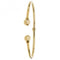9ct Yellow Gold Ladies Hinged Torc Bangle BN388Acotis Gold JewelleryBN388