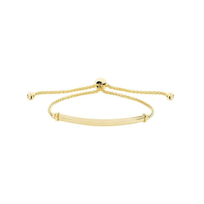 9ct Yellow Gold Ladies Pull Style Bracelet BR572Acotis Gold JewelleryBR572