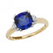 9ct Yellow Gold Ladies Rh Plated Ring RN1201SAcotis Gold JewelleryRN1201S/M